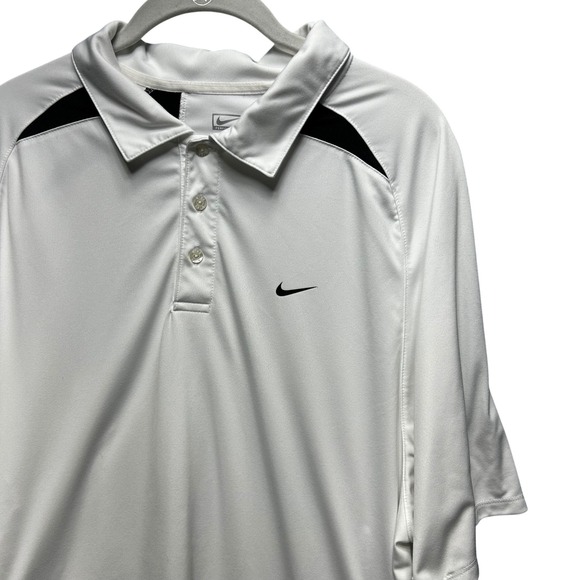 Nike Other - Nike Polo Shirt Performance Mens L White Athletic Gorpcore Minimalist